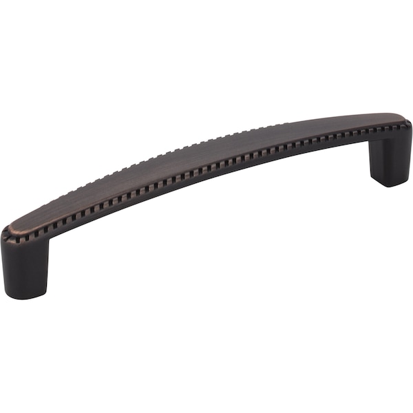 Elements 128 mm Center-to-Center Brushed Oil Rubbed Bronze Rope Detailed Lindos Cabinet Pull Z115-128DBAC - main